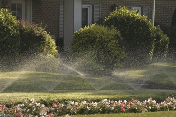 sprinkler system installation